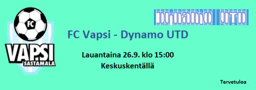 FC Vapsi - Dynamo UTD (2) FC Vapsi - Dynamo UTD (2)